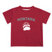 Montana Grizzlies UMT Vive La Fete Boys Game Day V2 Maroon Short Sleeve Tee Shirt