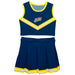 Southern New Hampshire University Penmen Vive La Fete Game Day Blue Sleeveless Chearleader Set