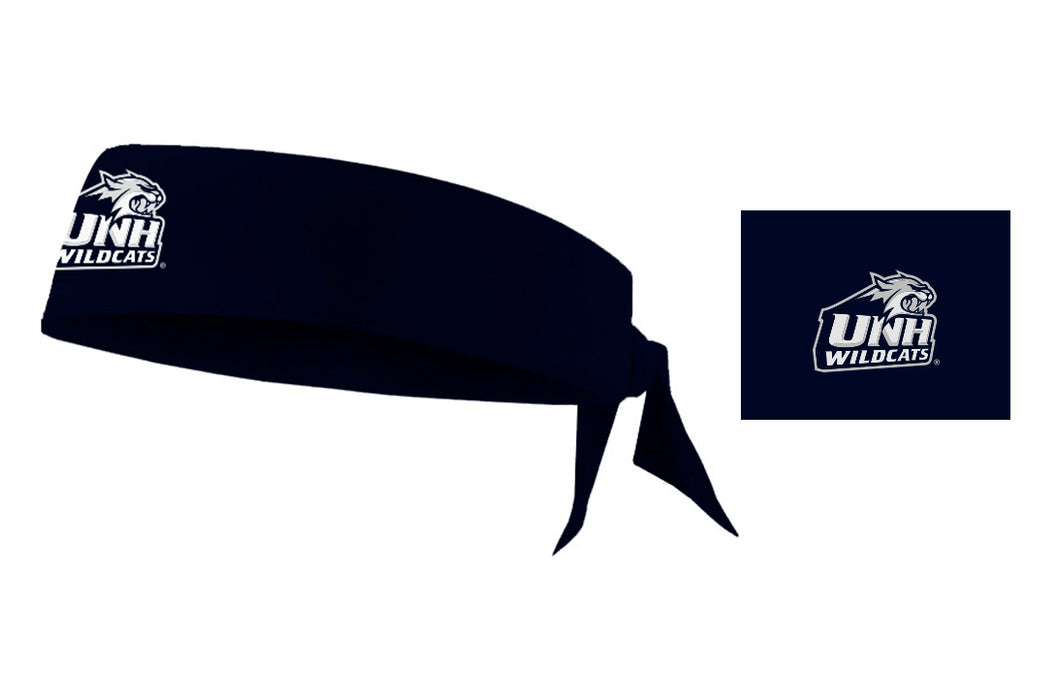 New Hampshire Wildcats UNH Vive La Fete Blue Head Tie Bandana - Vive La Fête - Online Apparel Store