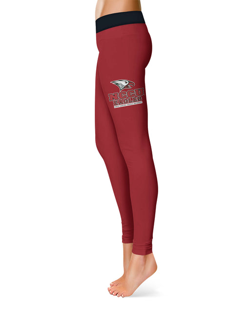 Charlotte 49ers Vive La Fete Women's Plus Size Solid Design Yoga Leggings -  Green/Gold