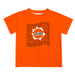 OSU Cowboys Vive La Fete  Orange Art V1 Short Sleeve Tee Shirt