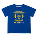 Pittsburgh Panthers UP Vive La Fete Football V2 Blue Short Sleeve Tee Shirt