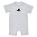 Providence Friars Embroidered White Knit Short Sleeve Boys Romper