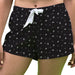 Providence Friars Vive La Fete Game Day All Over Logo Women Black Lounge Shorts