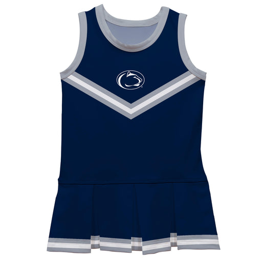 Penn State Nittany Lions Vive La Fete Game Day Navy Sleeveless Cheerleader Dress