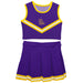 Prairie View A&M Panthers PVAMU Vive La Fete Game Day Purple Sleeveless Cheerleader Set