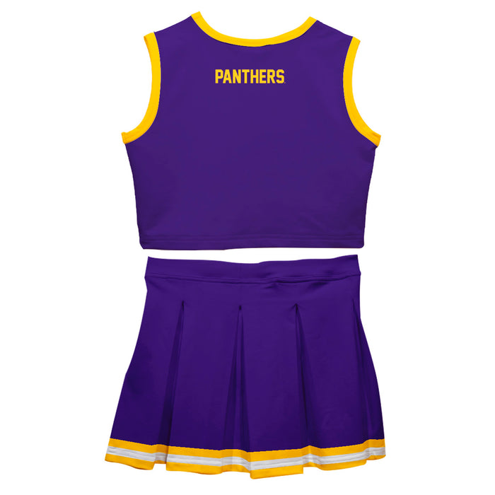 Prairie View A&M Panthers PVAMU Vive La Fete Game Day Purple Sleeveless Cheerleader Set - Vive La Fête - Online Apparel Store