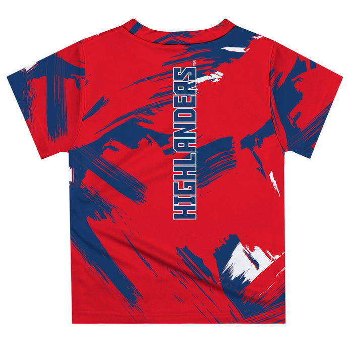 Radford University Highlanders Vive La Fete Boys Game Day Red Short Sleeve Tee Paint Brush - Vive La Fête - Online Apparel Store