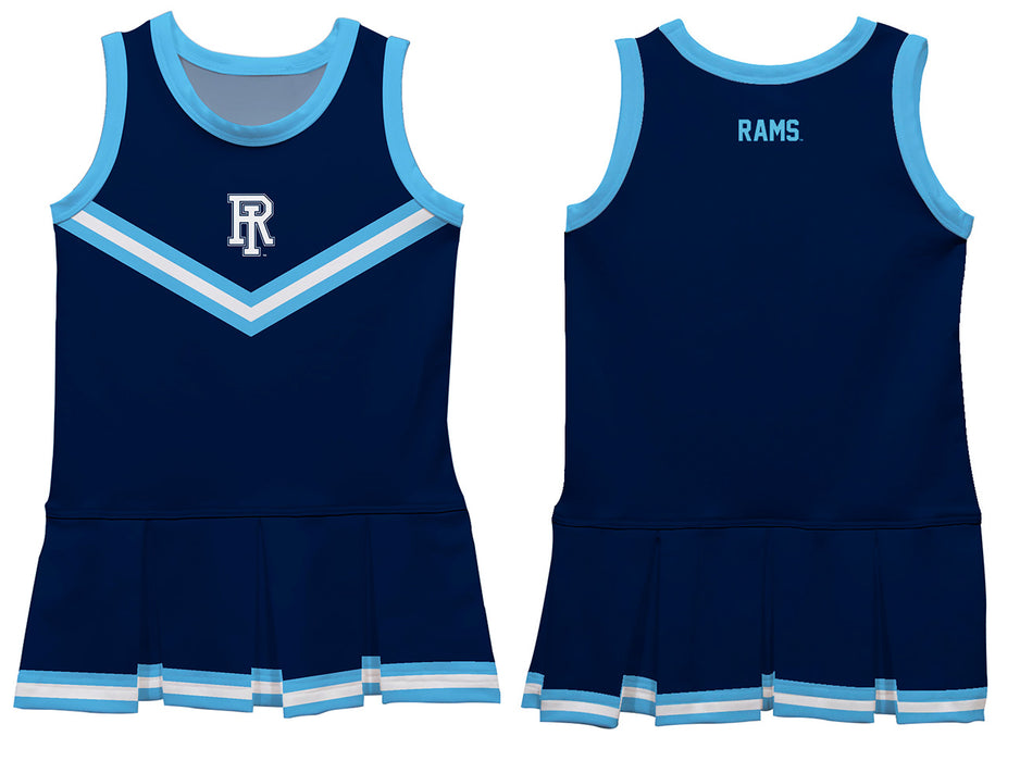 Rhode Island Rams Vive La Fete Game Day Navy Sleeveless Cheerleader Dress - Vive La Fête - Online Apparel Store