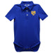 Riverside Highlanders UCR Embroidered Royal Solid Knit Polo Onesie