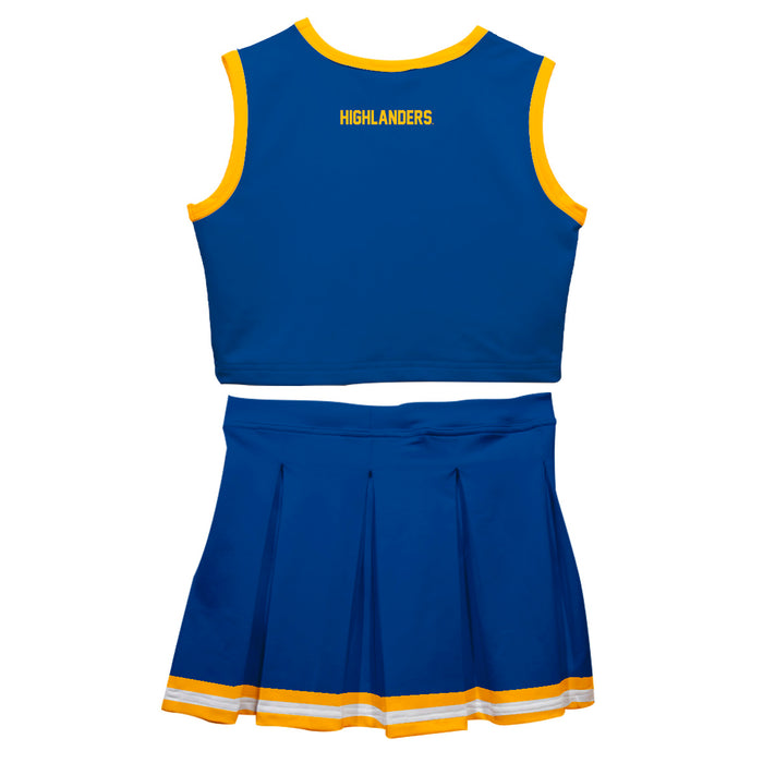 Riverside Highlanders UCR Vive La Fete Game Day Blue Sleeveless Cheerleader Set - Vive La Fête - Online Apparel Store