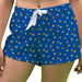 Riverside Highlanders UCR Vive La Fete Game Day All Over Logo Women Blue Lounge Shorts