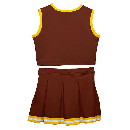 Rowan Profs Vive La Fete Game Day Brown Sleeveless Youth Cheerleader S Vive La Fete Online Apparel Store