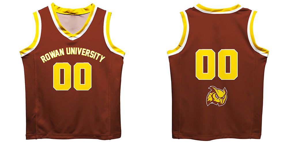 Rowan University Profs RU Vive La Fete Game Day Brown Boys Fashion Basketball Top - Vive La Fête - Online Apparel Store