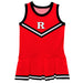 Rutgers State University Scarlet Knights Vive La Fete Game Day Red Sleeveless Cheerleader Dress