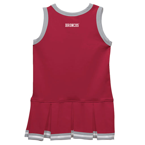 Santa Clara Broncos SCU Vive La Fete Game Day Red Sleeveless Youth Cheerleader Dress - Vive La Fête - Online Apparel Store