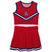 South Carolina State Bulldogs Vive La Fete Game Day Red Sleeveless Cheerleader Set