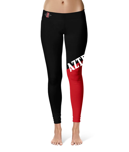 Cal Poly Pomona Broncos Vive La Fete Women's Plus Size Solid Design Yoga  Leggings - Green/Gold