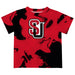 Seattle University Redhawks Vive La Fete Marble Boys Game Day Red Short Sleeve Tee