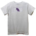 Stephen F. Austin Lumberjacks SFA Smocked White Knit Short Sleeve Boys Tee Shirt