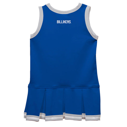 Saint Louis Billikens SLU Vive La Fete Game Day Blue Sleeveless Youth Cheerleader Dress - Vive La Fête - Online Apparel Store