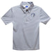 Saint Louis University Billikens SLU Embroidered Gray Stripes Short Sleeve Polo Box Shirt