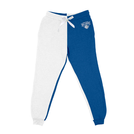 Saint Louis University Billikens SLU Vive La Fete Color Block Womens Blue White Fleece Jogger