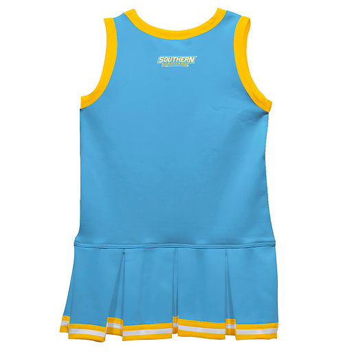 Southern University Jaguars Vive La Fete Game Day Blue Sleeveless Youth Cheerleader Dress - Vive La Fête - Online Apparel Store