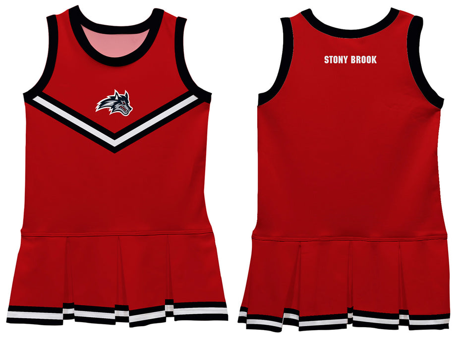 Stony Brook Seawolves Vive La Fete Game Day Red Sleeveless Cheerleader Dress - Vive La Fête - Online Apparel Store