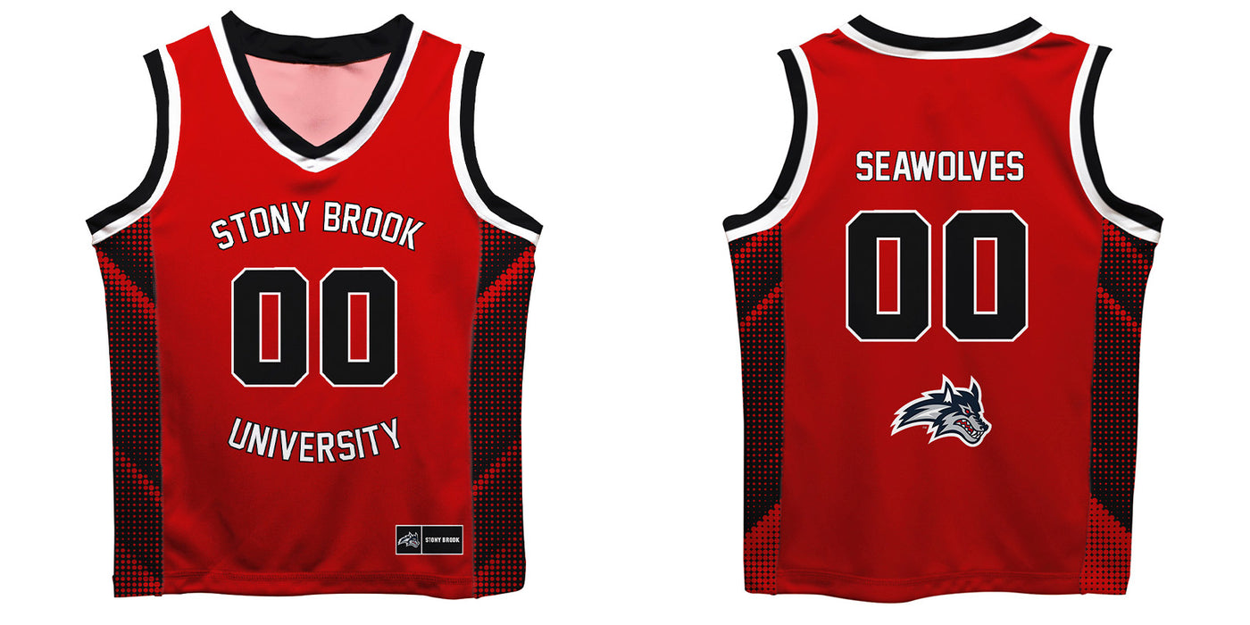 Stony Brook Seawolves Vive La Fete Game Day Red Boys Fashion Basketball Top - Vive La Fête - Online Apparel Store