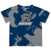 Southwestern Oklahoma State Bulldogs Vive La Fete Marble Boys Game Day Blue Short Sleeve Tee