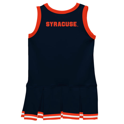 Syracuse Orange Vive La Fete Game Day Blue Sleeveless Youth Cheerleader Dress - Vive La Fête - Online Apparel Store