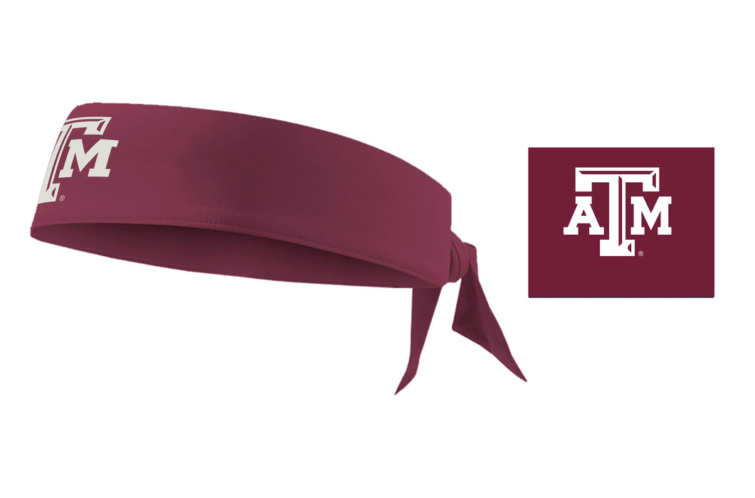 Texas A&M Aggies Vive La Fete Maroon Head Tie Bandana - Vive La Fête - Online Apparel Store