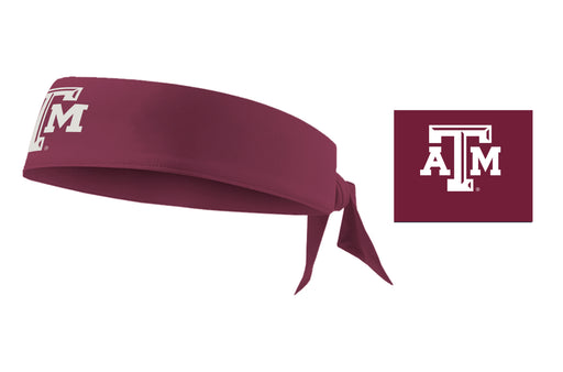 Texas A&M Aggies Vive La Fete Maroon Head Tie Bandana - Vive La Fête - Online Apparel Store