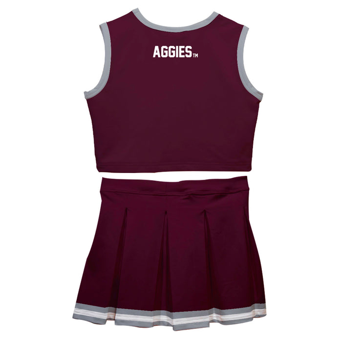 Texas A&M Aggies Vive La Fete Game Day Maroon Sleeveless Chearleader Set - Vive La Fête - Online Apparel Store