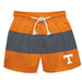 Tennessee Vols Vive La Fete Orange Gray Stripes Swimtrunks V2