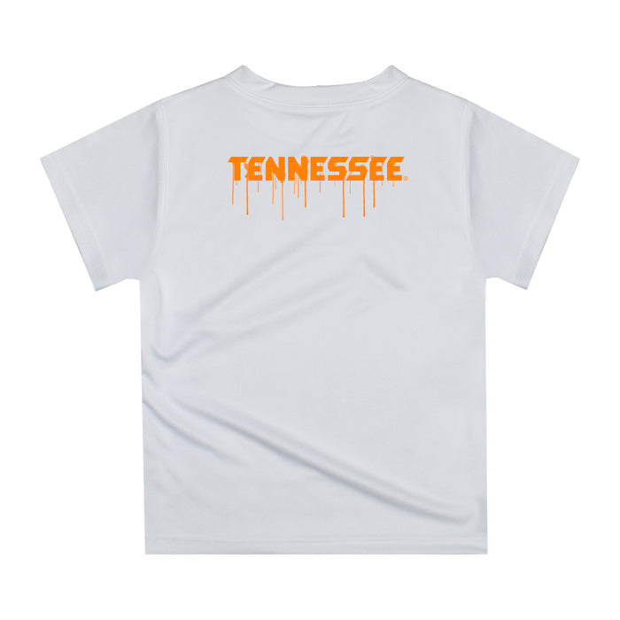 Tennessee Vols Original Dripping Basketball Orange T-Shirt by Vive La Fete - Vive La Fête - Online Apparel Store