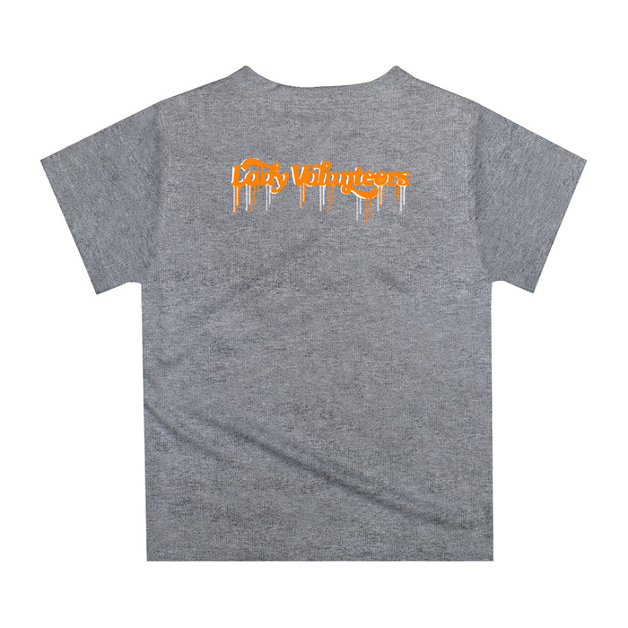 Tennessee Vols Original Dripping Soccer Blue T-Shirt by Vive La Fete - Vive La Fête - Online Apparel Store