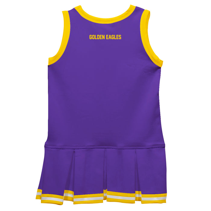 Tennessee Tech Golden Eagles TTU Vive La Fete Game Day Purple Sleeveless Cheerleader Dress - Vive La Fête - Online Apparel Store