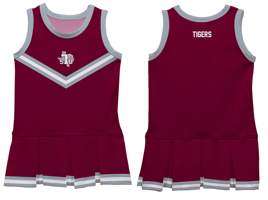 Texas Southern Tigers Vive La Fete Game Day Maroon Sleeveless Cheerleader Dress - Vive La Fête - Online Apparel Store