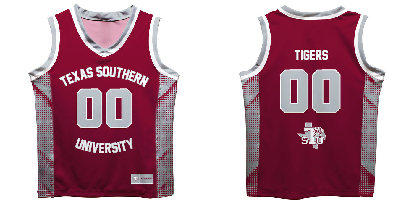 Texas Southern University Tigers Vive La Fete Game Day Maroon Boys Fashion Basketball Top - Vive La Fête - Online Apparel Store