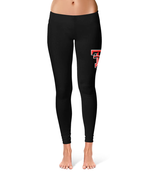 Kansas State Wildcats KSU K-state Game Day Collegiate Large Logo on Thigh  Women's Black Yoga Leggings 2.5 Waist Tights 