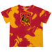 Tuskegee University Golden Tigers Vive La Fete Marble Boys Game Day Crimson Short Sleeve Tee