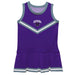 University of Central Arkansas Bears UCA Vive La Fete Game Day Purple Sleeveless Cheerleader Dress