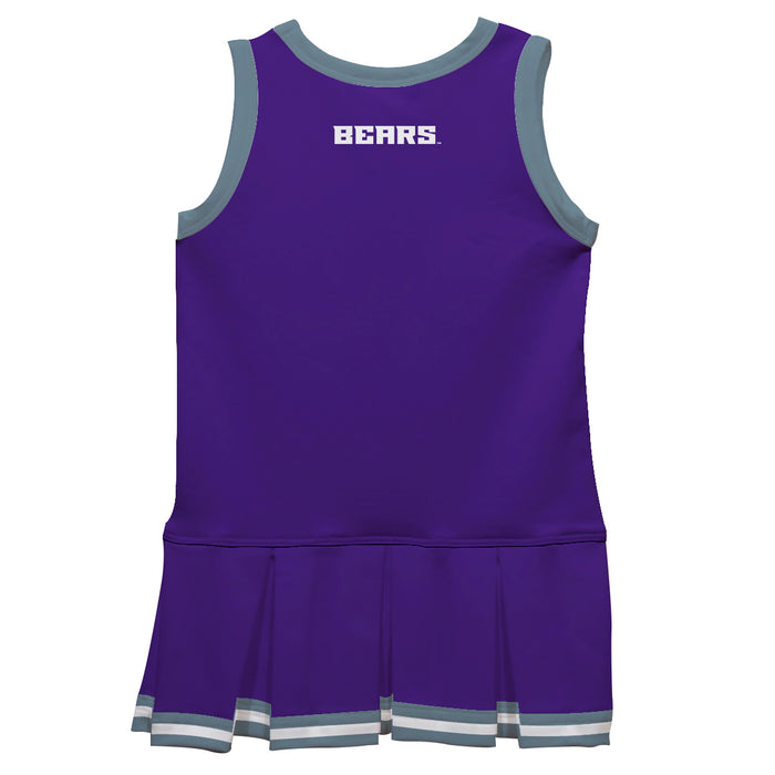 University of Central Arkansas Bears UCA Vive La Fete Game Day Purple Sleeveless Cheerleader Dress - Vive La Fête - Online Apparel Store