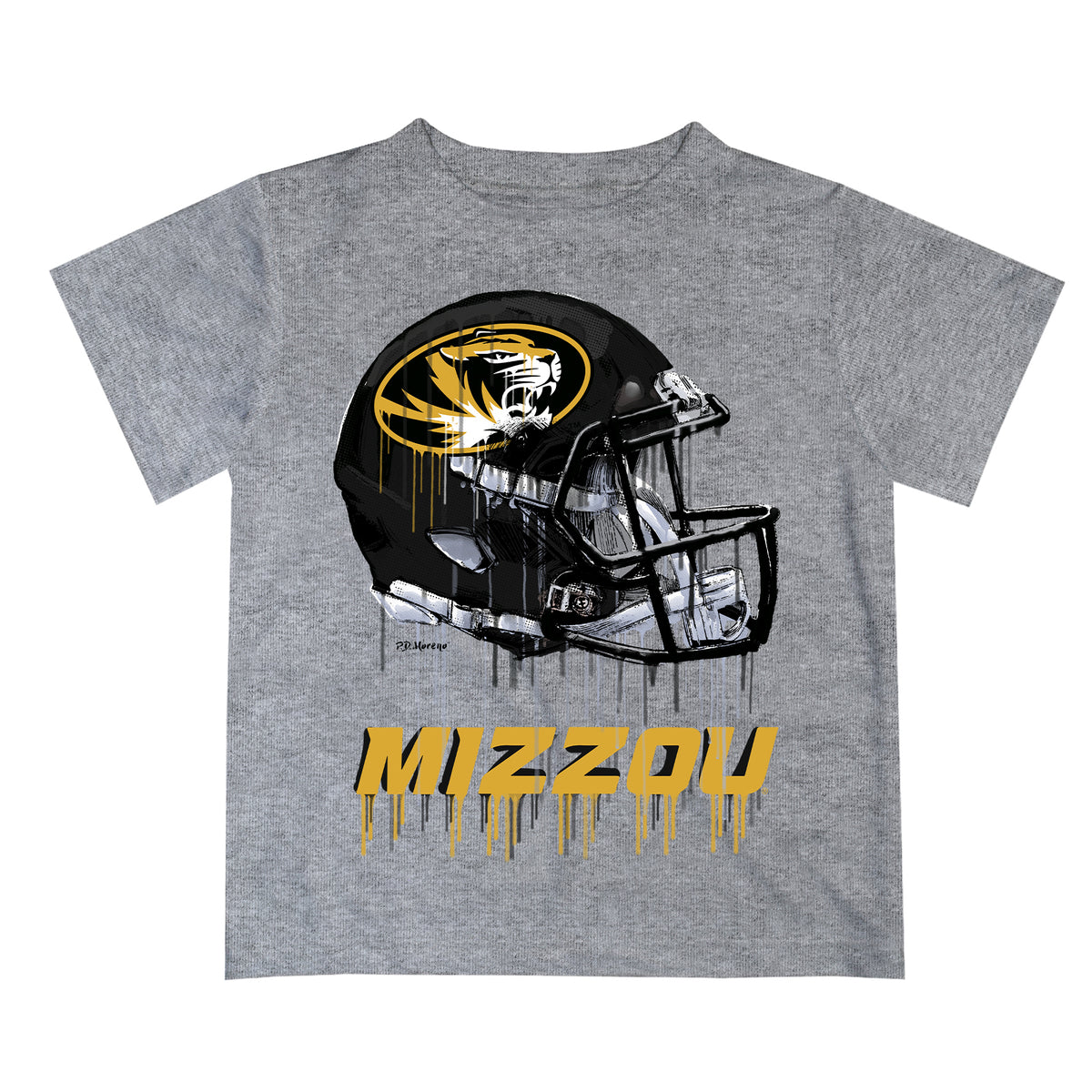 Mizzou helmets through the years