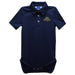 University of New Haven Chargers Embroidered Navy Solid Knit Polo Onesie