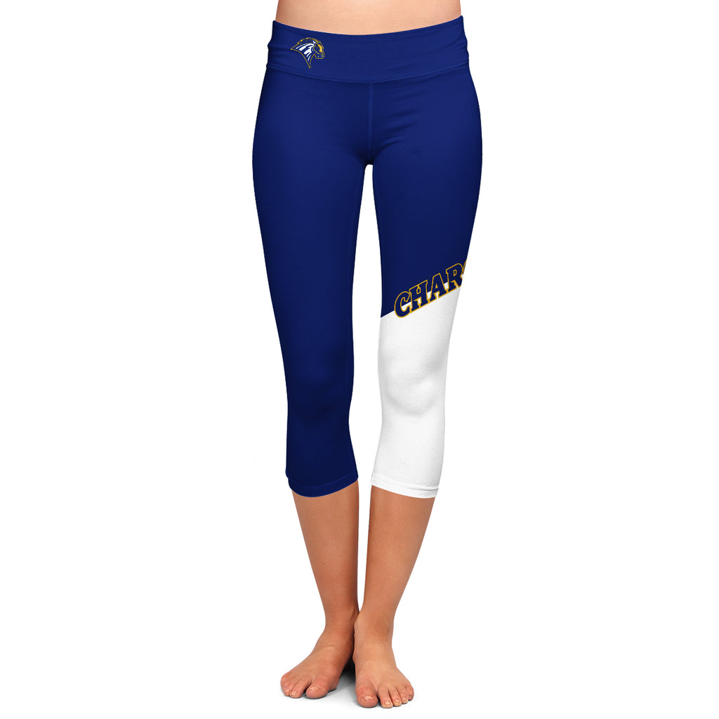 New Haven Chargers Vive La Fete Logo on Thigh & Waistband Blue