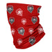 New Mexico Lobos Vive La Fete All Over Logo Game Day  Collegiate Face Cover Soft 4 Way Stretch Neck Gaiter - Vive La Fête - Online Apparel Store