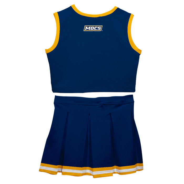 Tennessee Chattanooga Mocs Vive La Fete Game Day Blue Sleeveless Cheerleader Set - Vive La Fête - Online Apparel Store